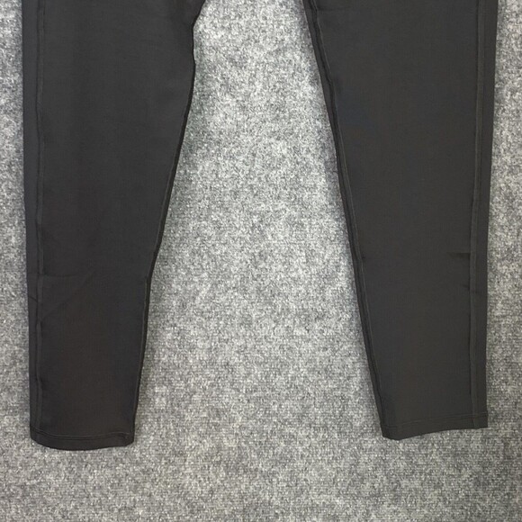 Lilium Active Black Yoga Stretch Pants Women XL Pockets & Mesh Inserts - Picture 8 of 10